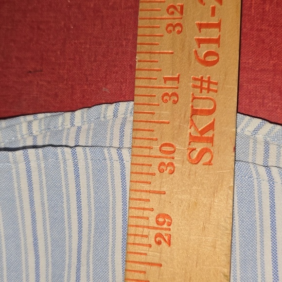 US Polo Assn Men's 100% Cotton Long Sleeve Button Down Shirt Size L - Picture 9 of 10